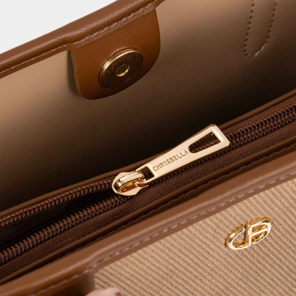 Amara Tote Bage in Beige