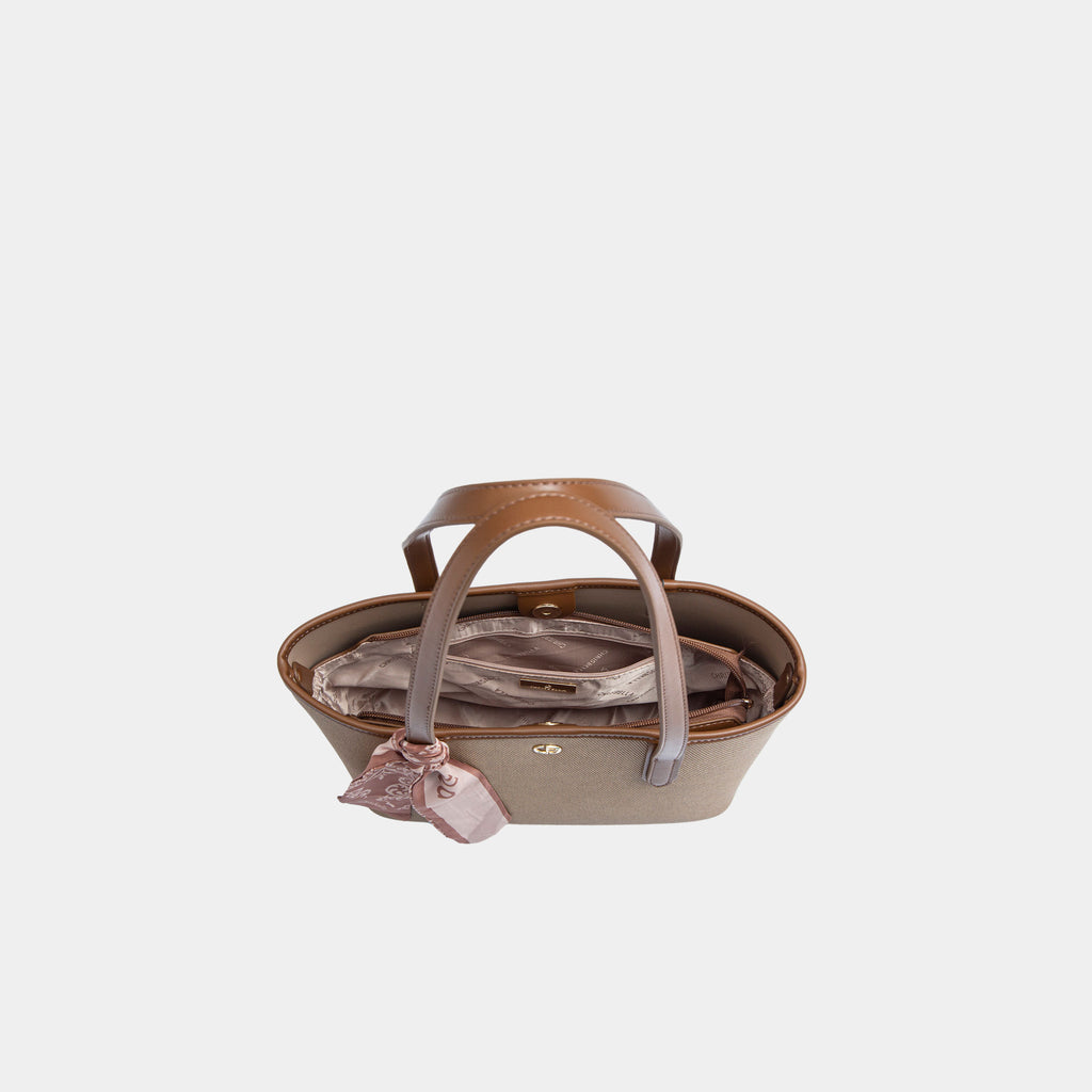 Amara Tote Bage in Beige