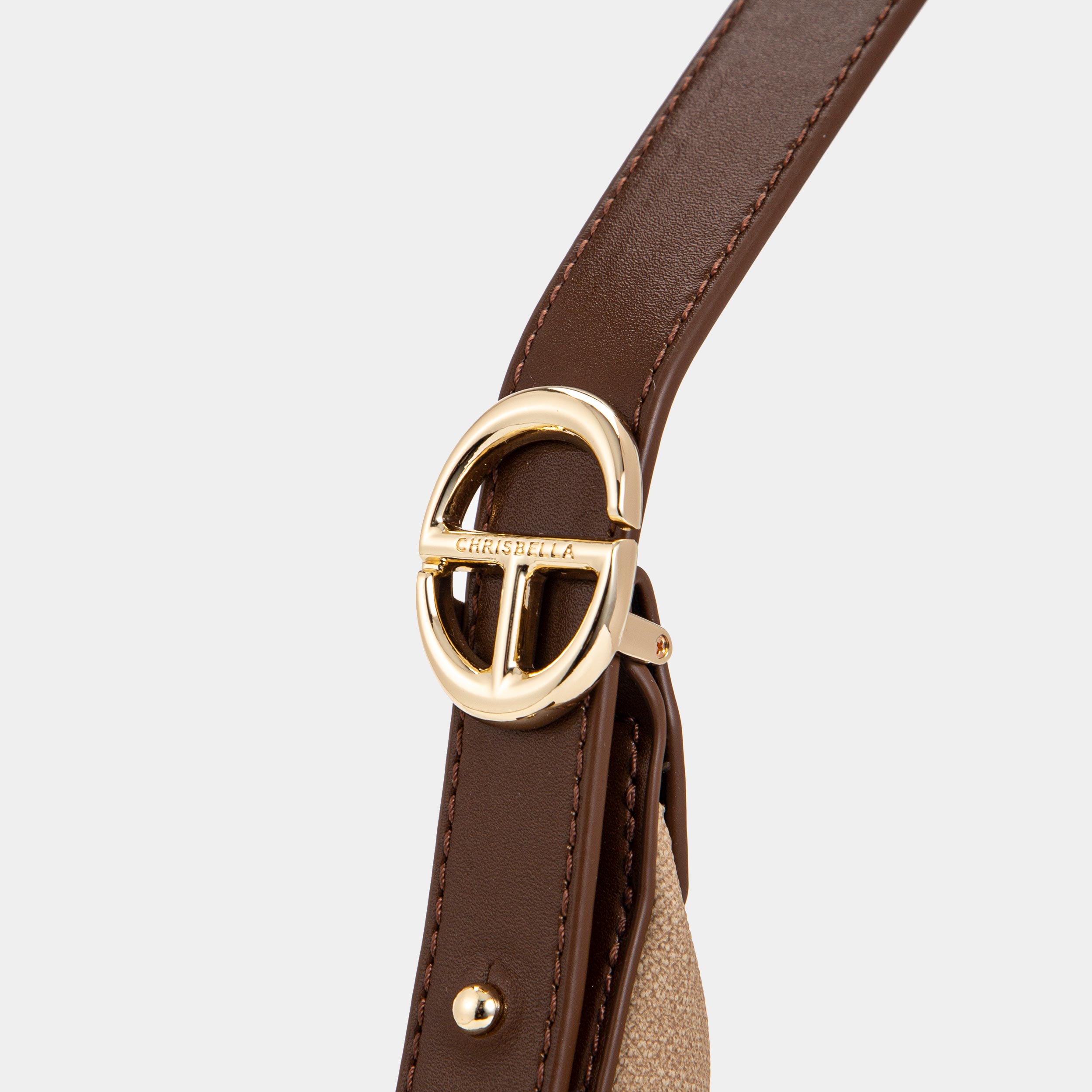 Elise Handbag in Beige