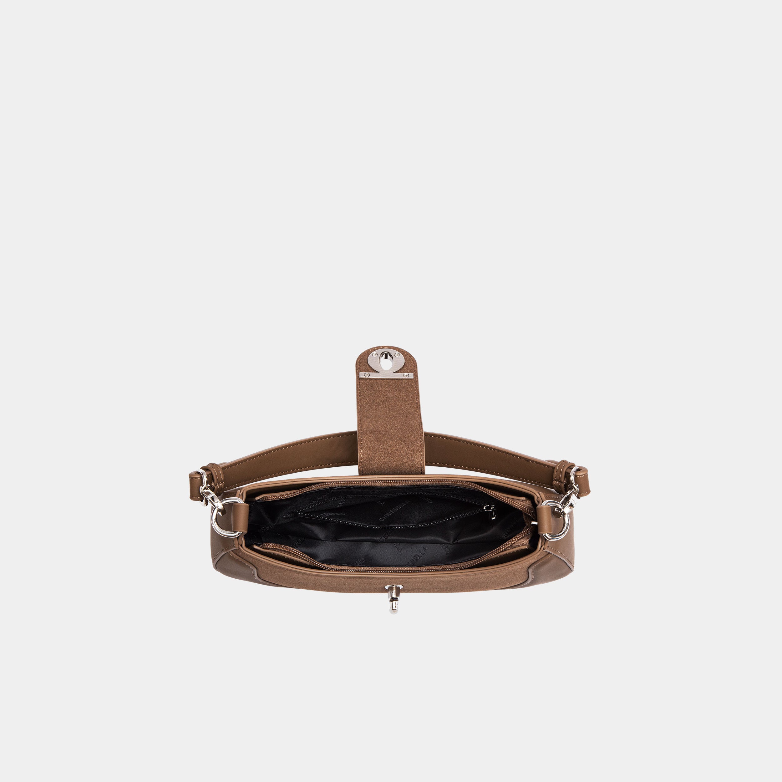 Ava Shoulder Bag in Brown