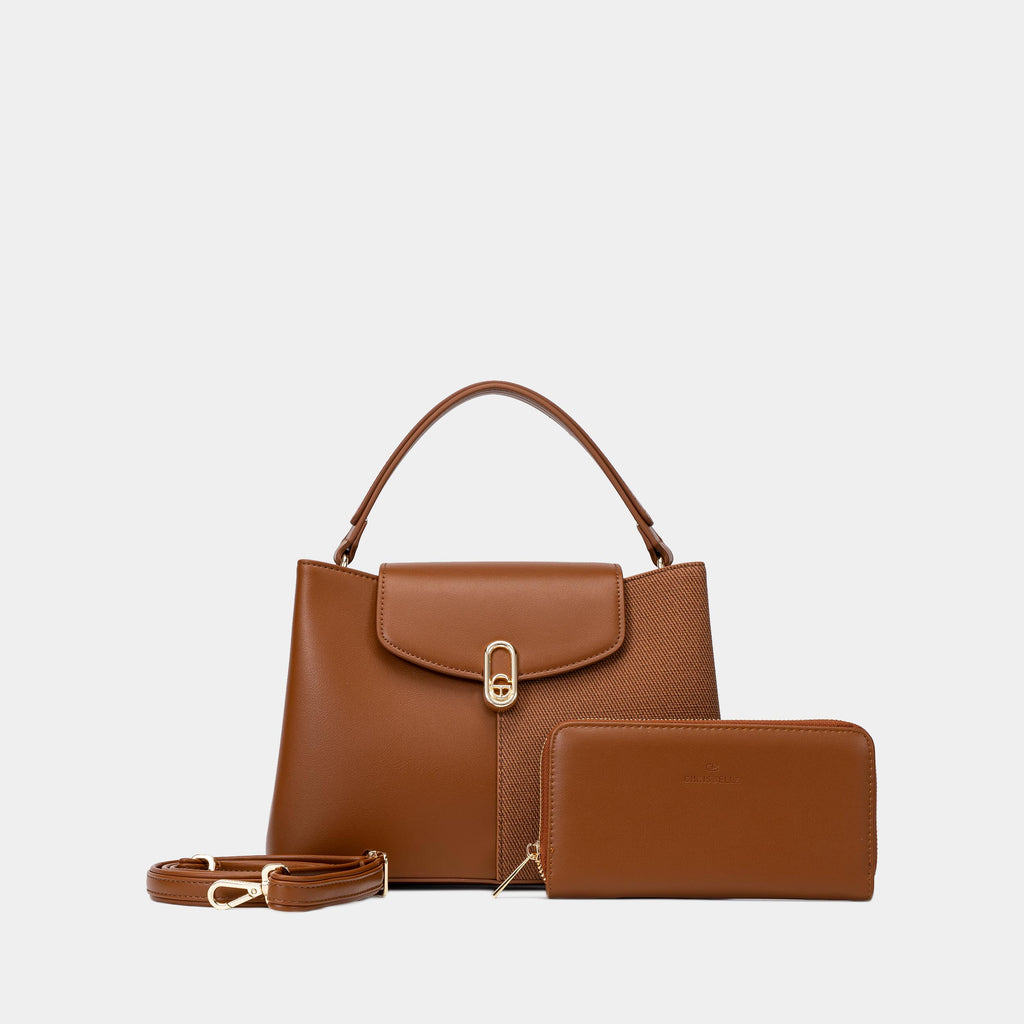 Alora Handbag in Brown