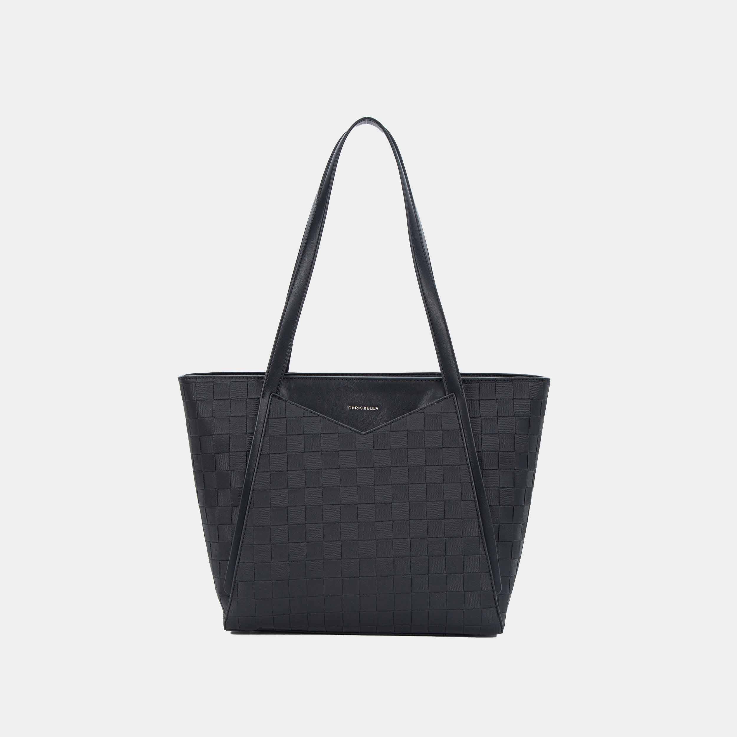 Chrisbella London Elara Tote Bage In Black