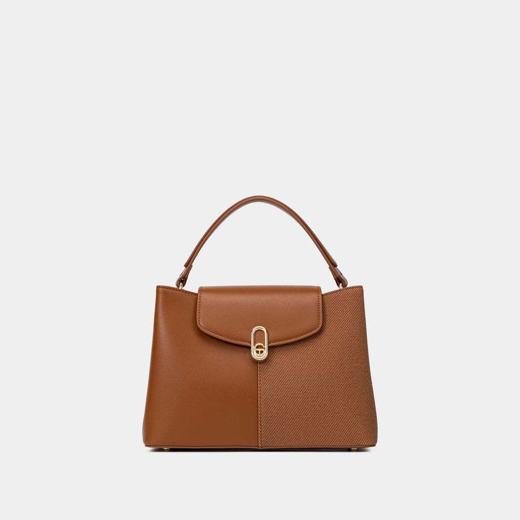 Chrisbella London Alora Handbag In Brown