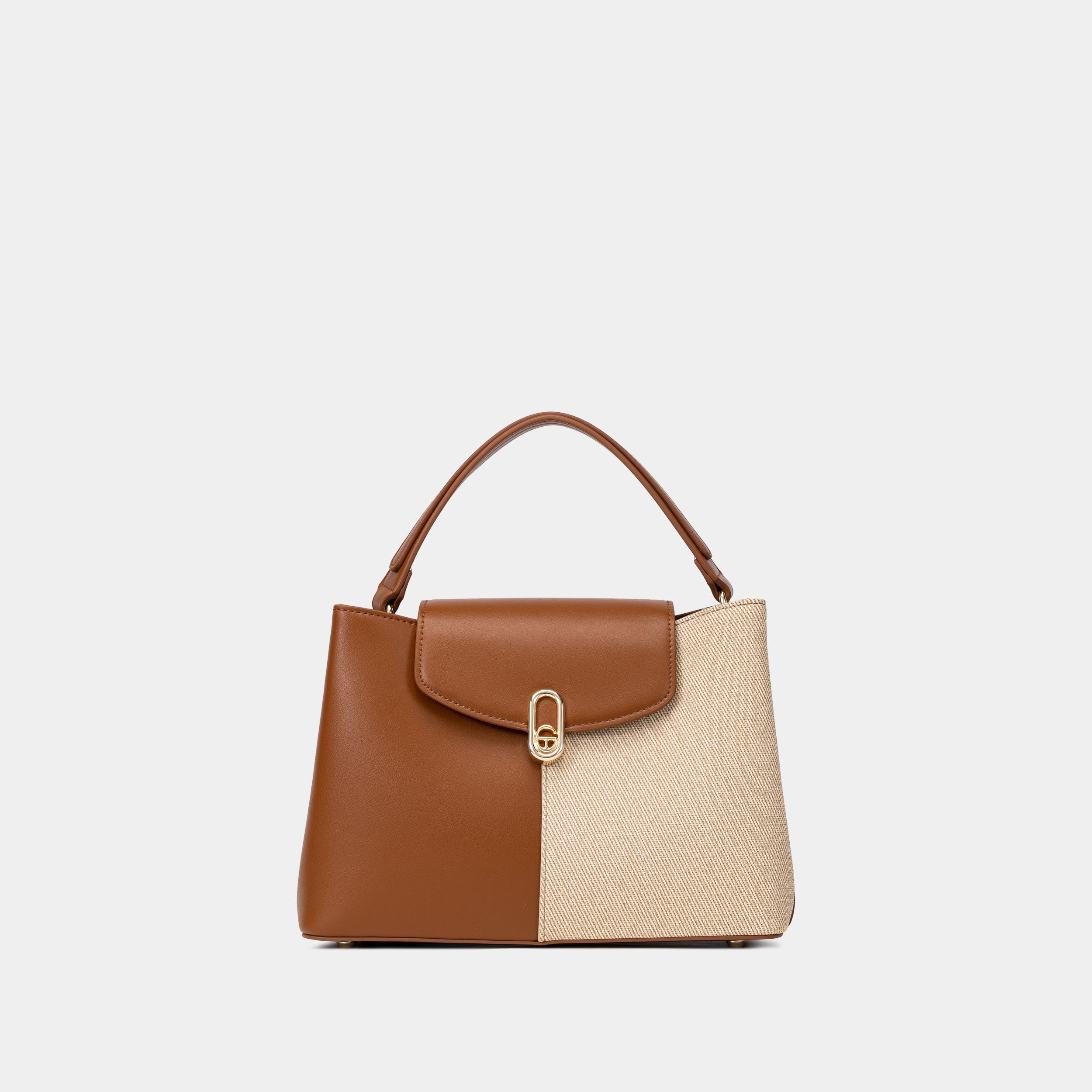 Alora Handbag in Beige