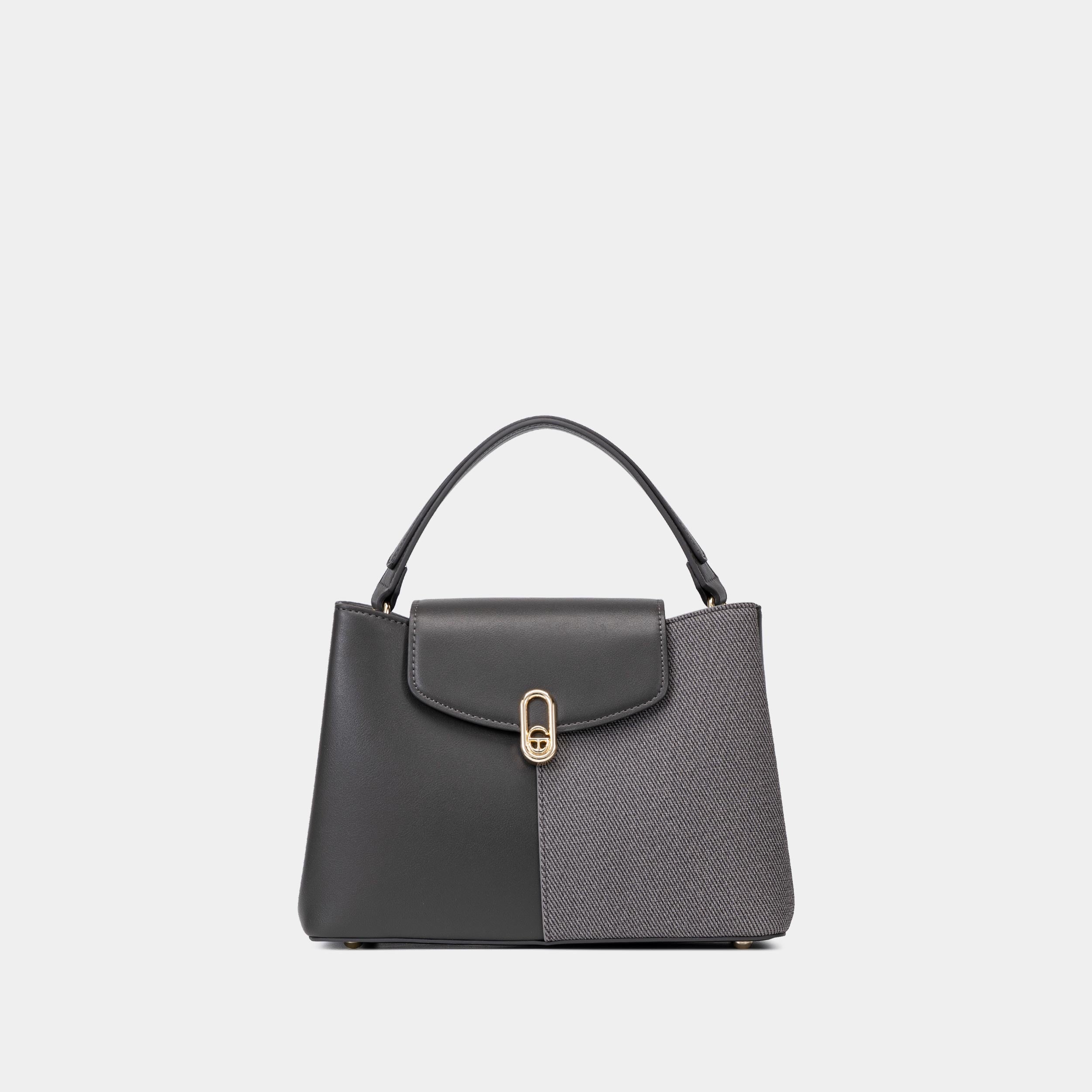 Chrisbella London Alora Handbag In Grey