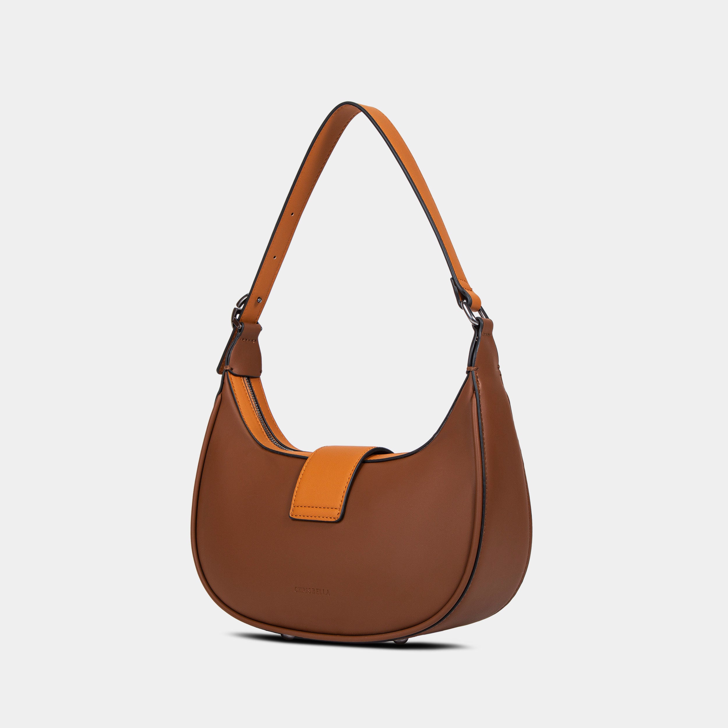 Aria Shoulder Bag in Brown